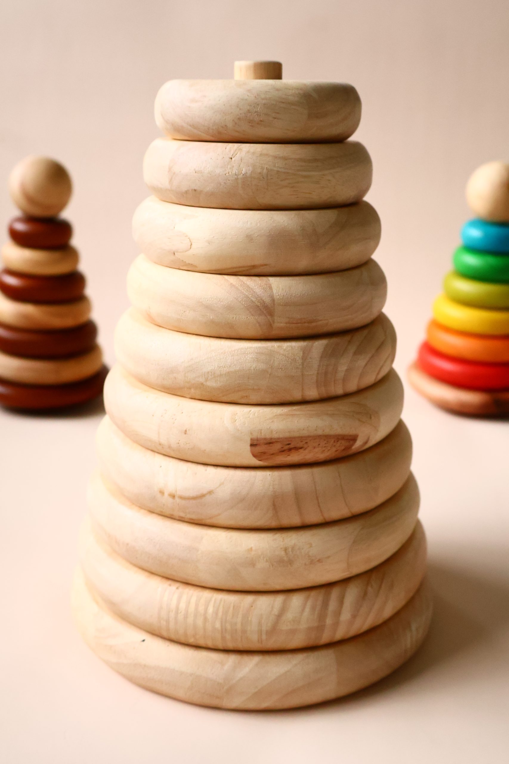 Natural Circle Stacker - Image 1