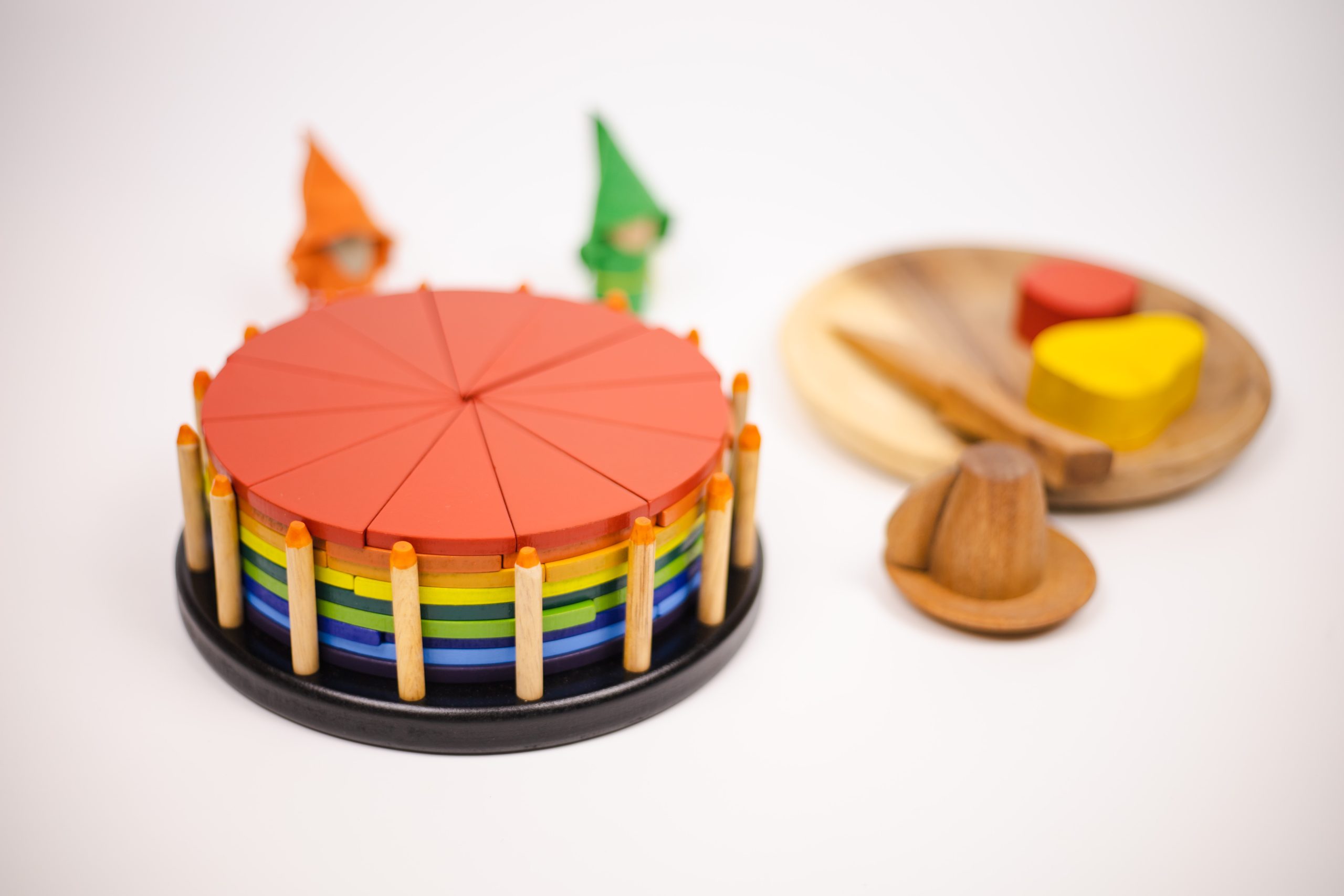Circle Fraction Cake - Image 1
