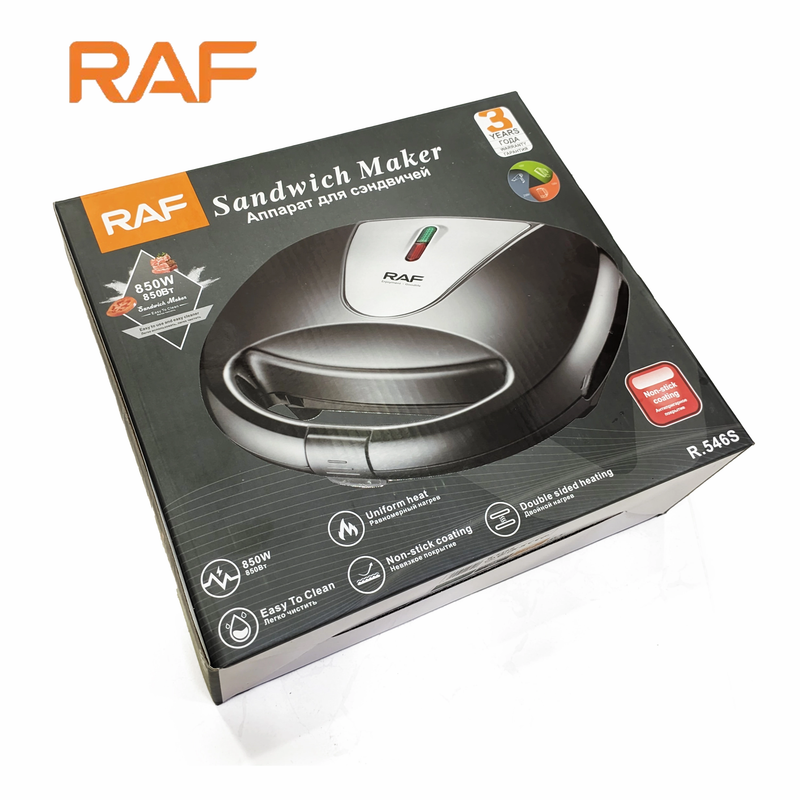 Sandwich Maker 4 Slice Stainless Steel Top & Dual Heating - Image 1