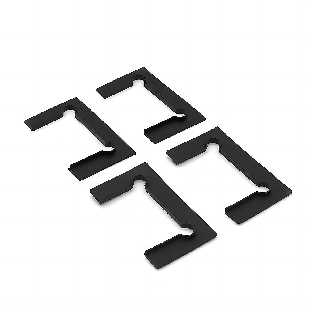 70cm Frameless Swing Bath Panel with Black Hardware - Image 6