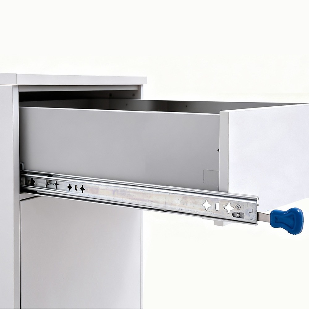 80cm Drawer Runners Pair – Heavy Duty 100kg Locking Slide Rails - Image 2