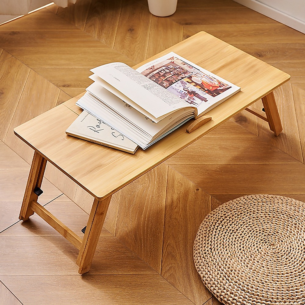 Folding Laptop Bed Table – Portable Rectangular Desk for Bedroom & Home Workstation - Image 3
