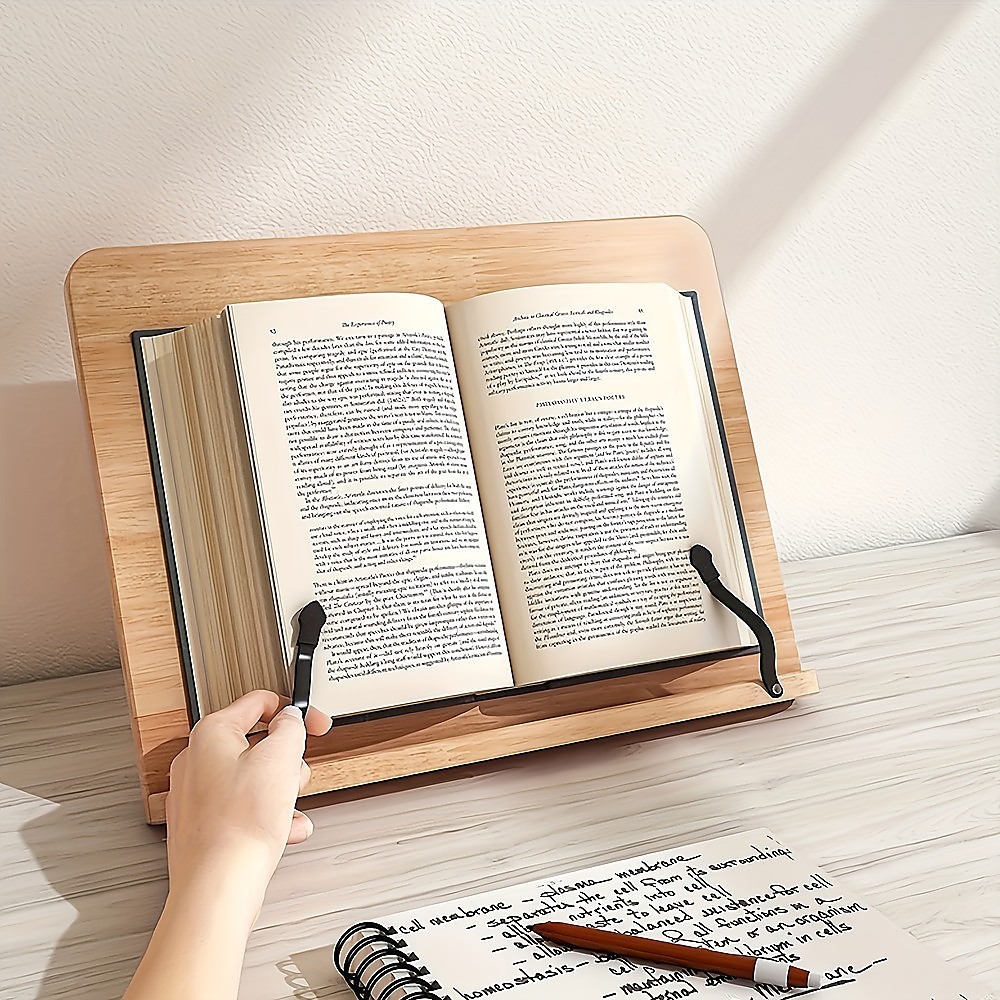 Adjustable Reading & Laptop Stand – Multi-Angle Bookstand for Study, Art & Work - Image 1
