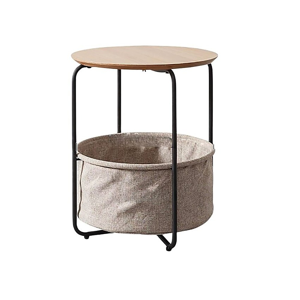 Modern Bedside Table Nightstand Storage for Bedroom or Living Room - Image 1
