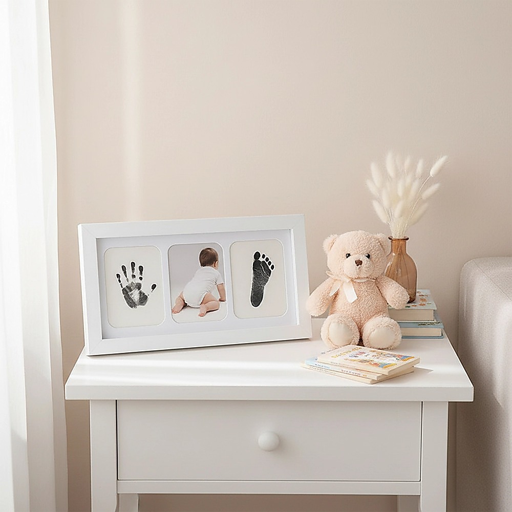 Baby Hand & Footprint Kit - Photo Frame DIY Keepsake Impression - Image 7