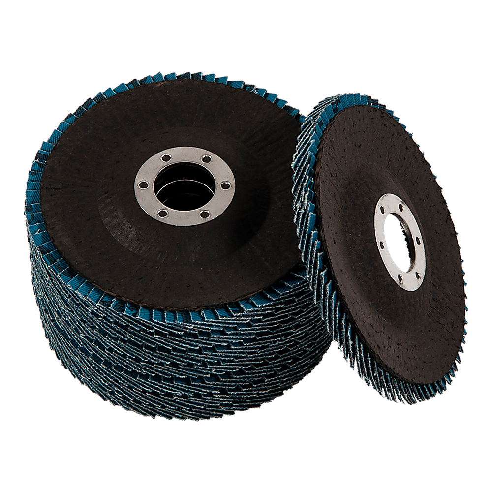 40 Grit Zirconia Flap Discs 4.5in 40 Pack for Angle Grinder Grinding - Image 1