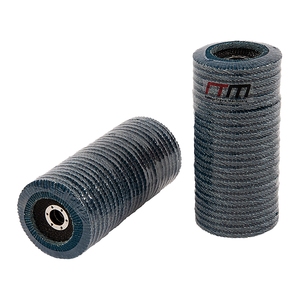 40 Grit Zirconia Flap Discs 4.5in 40 Pack for Angle Grinder Grinding - Image 6