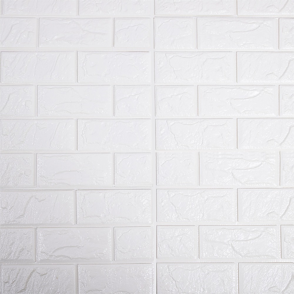 3D Brick Wall Tile Stickers 60x30cm – 50 Pack Peel & Stick Wallpaper - Image 4