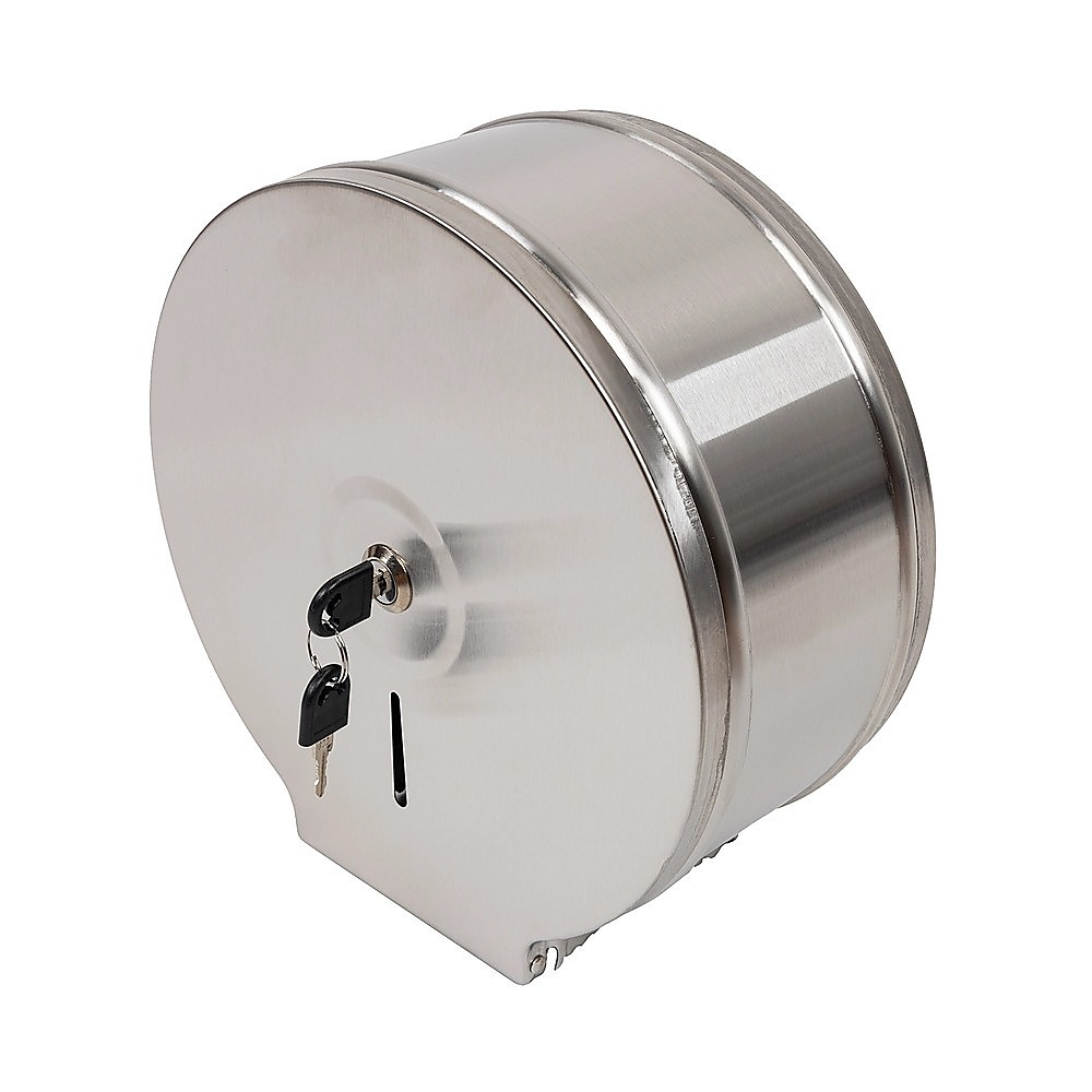 304 Stainless Steel Toilet Paper Dispenser Roll Tissue Holder - Image 1