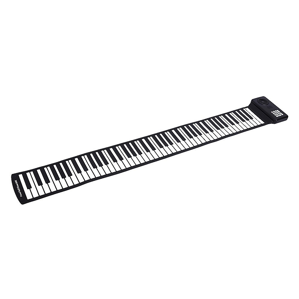 88 Key Portable Foldable Silicone Electronic Keyboard Piano Music - Image 1