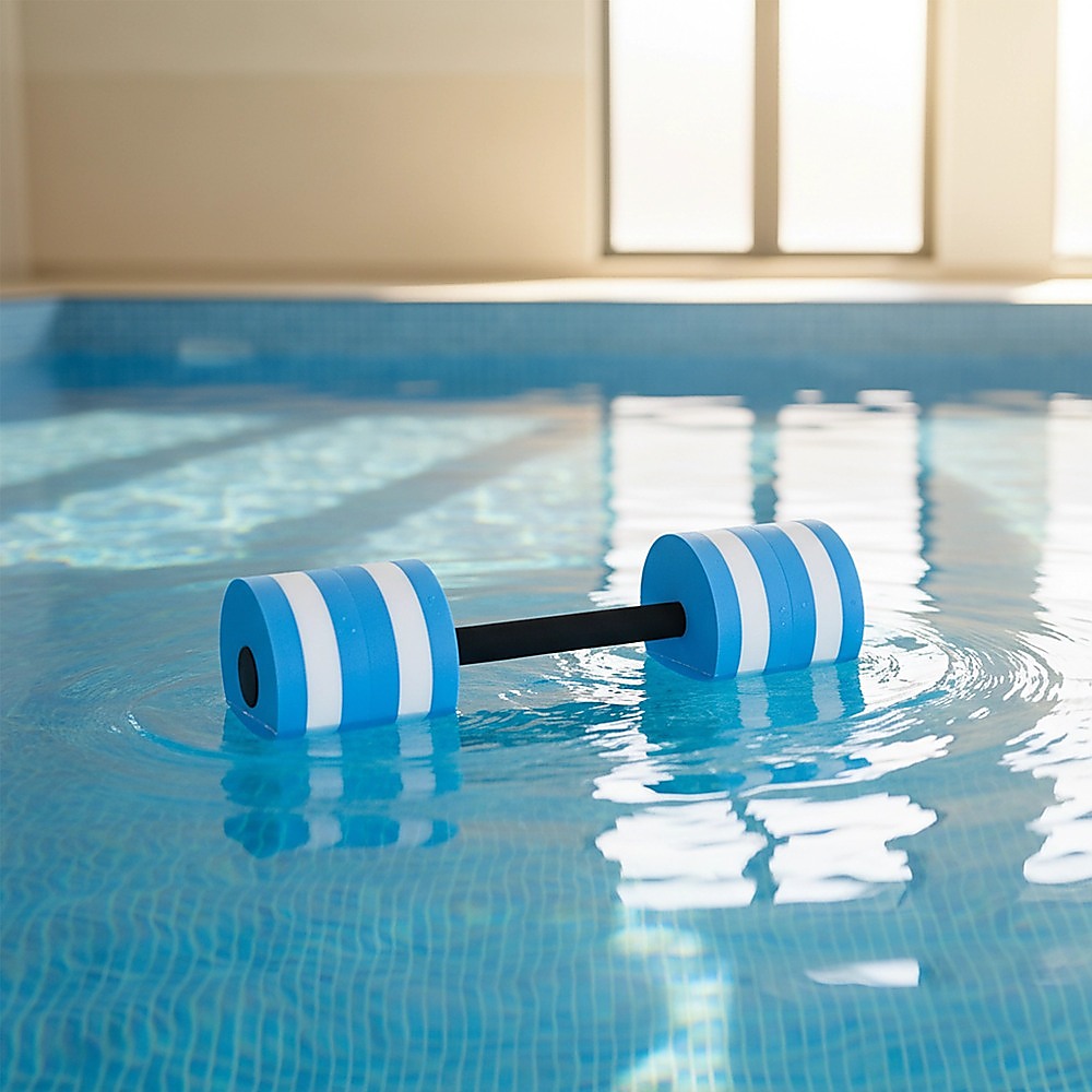 Pool Dumbbell Water Aquatic Barbell for Aerobics Fitness Training - Image 2