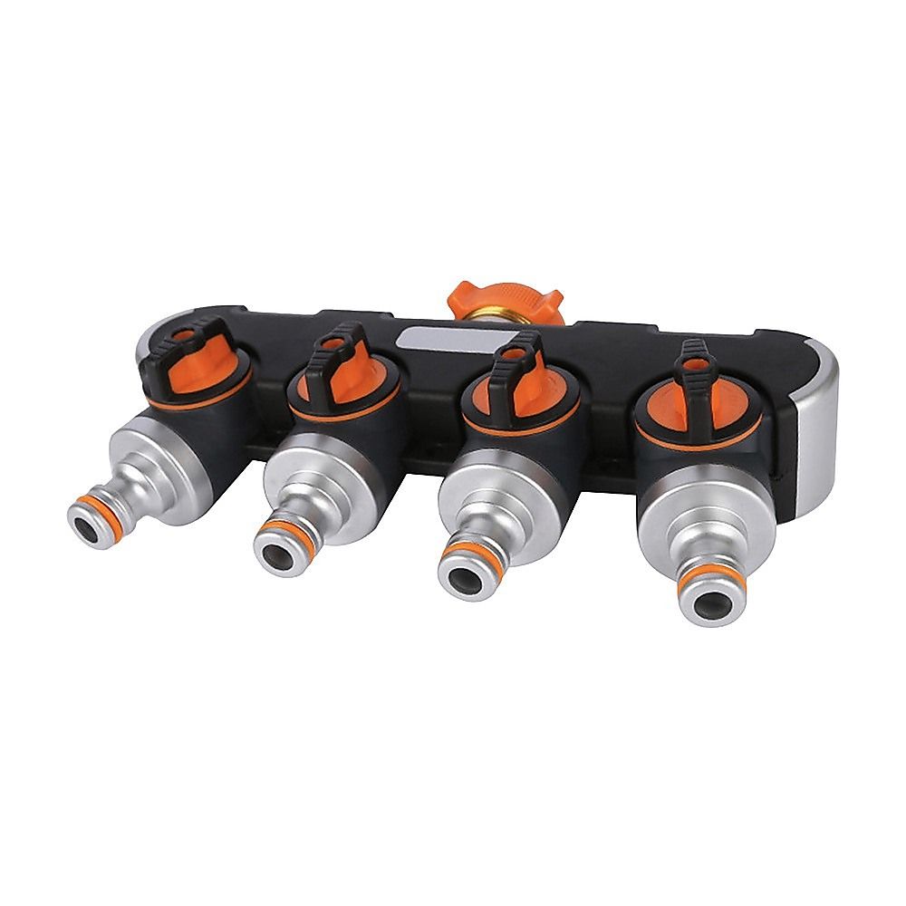 4 Way Hose Splitter Tap Garden Water Irrigation Distributor Valve - Image 8