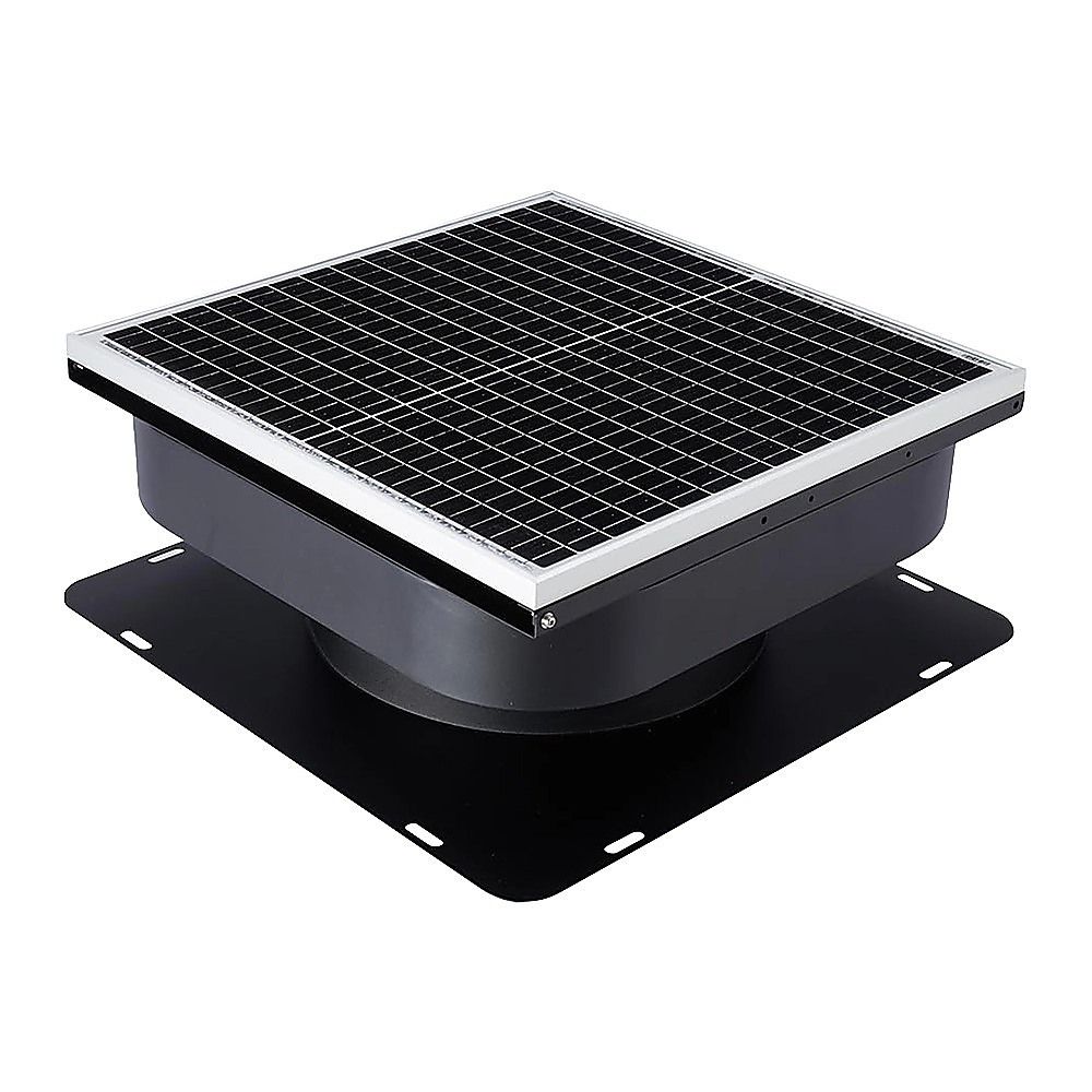 35W Solar Roof Vent Fan Exhaust Attic Ventilation for Home Garage Van - Image 6
