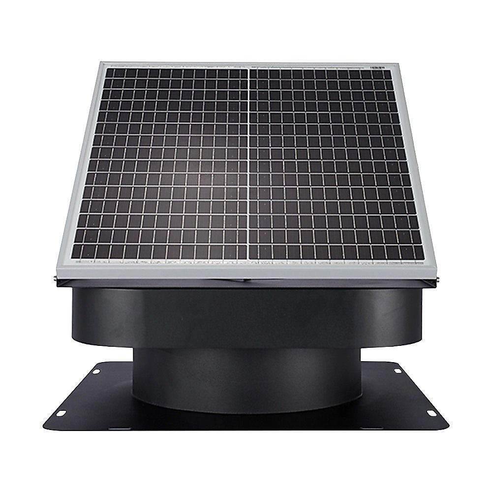 35W Solar Roof Vent Fan Exhaust Attic Ventilation for Home Garage Van - Image 8