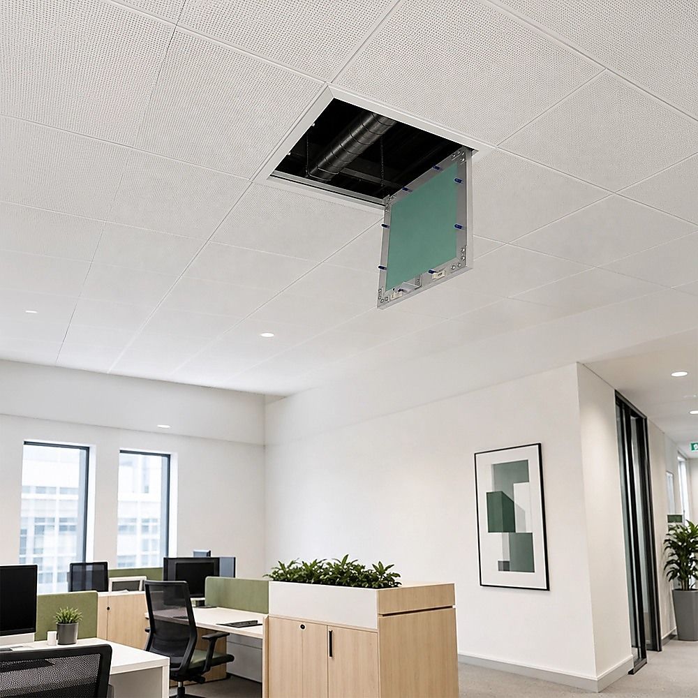 Plasterboard Access Panel Aluminium Frame Inspection Hatch - Image 5