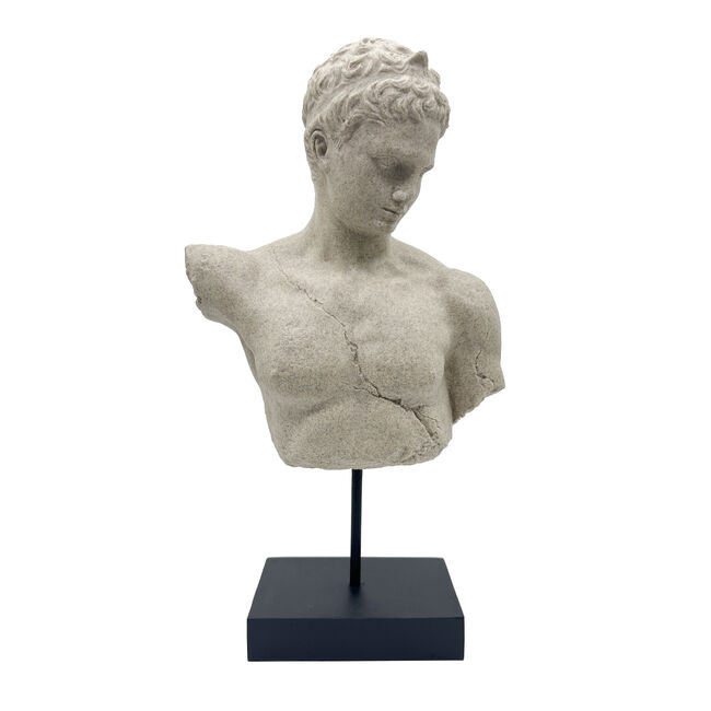 Grecian Bust on Stand 54cm - Image 1