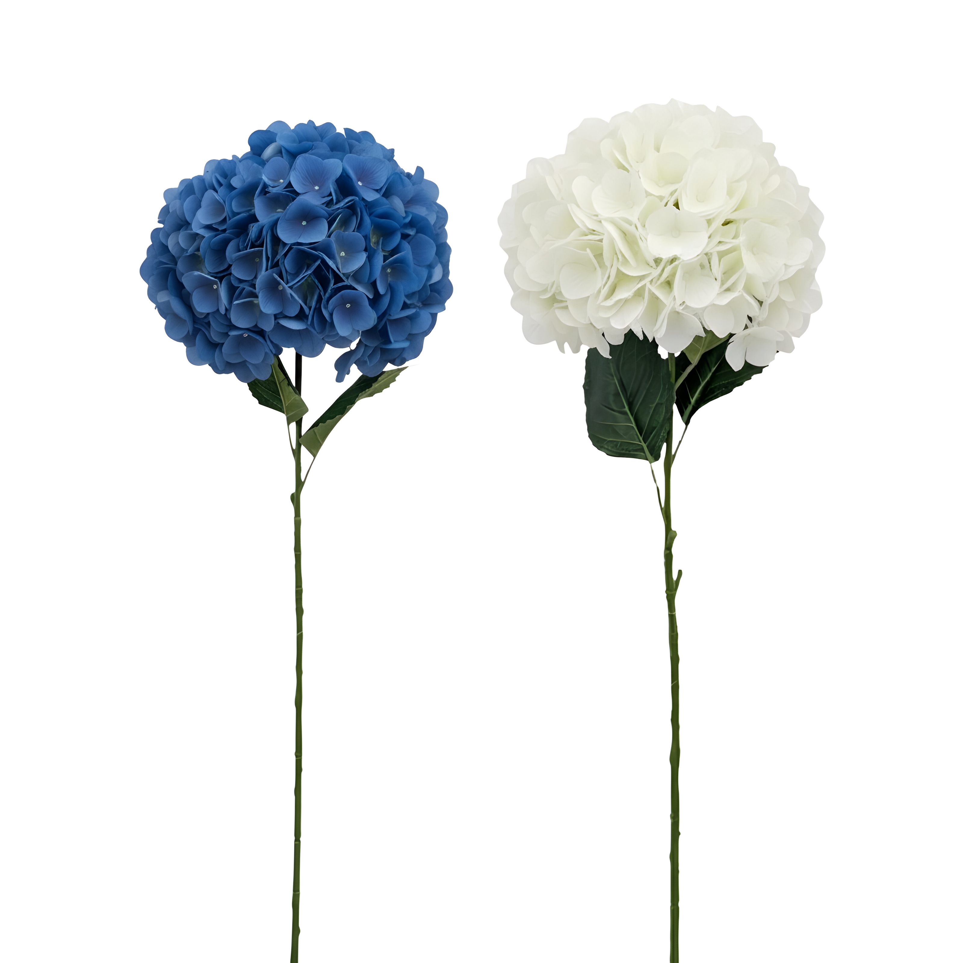 bulk 24 Artificial Hydrangea 21D Head 60cm 2 Asst - Image 1