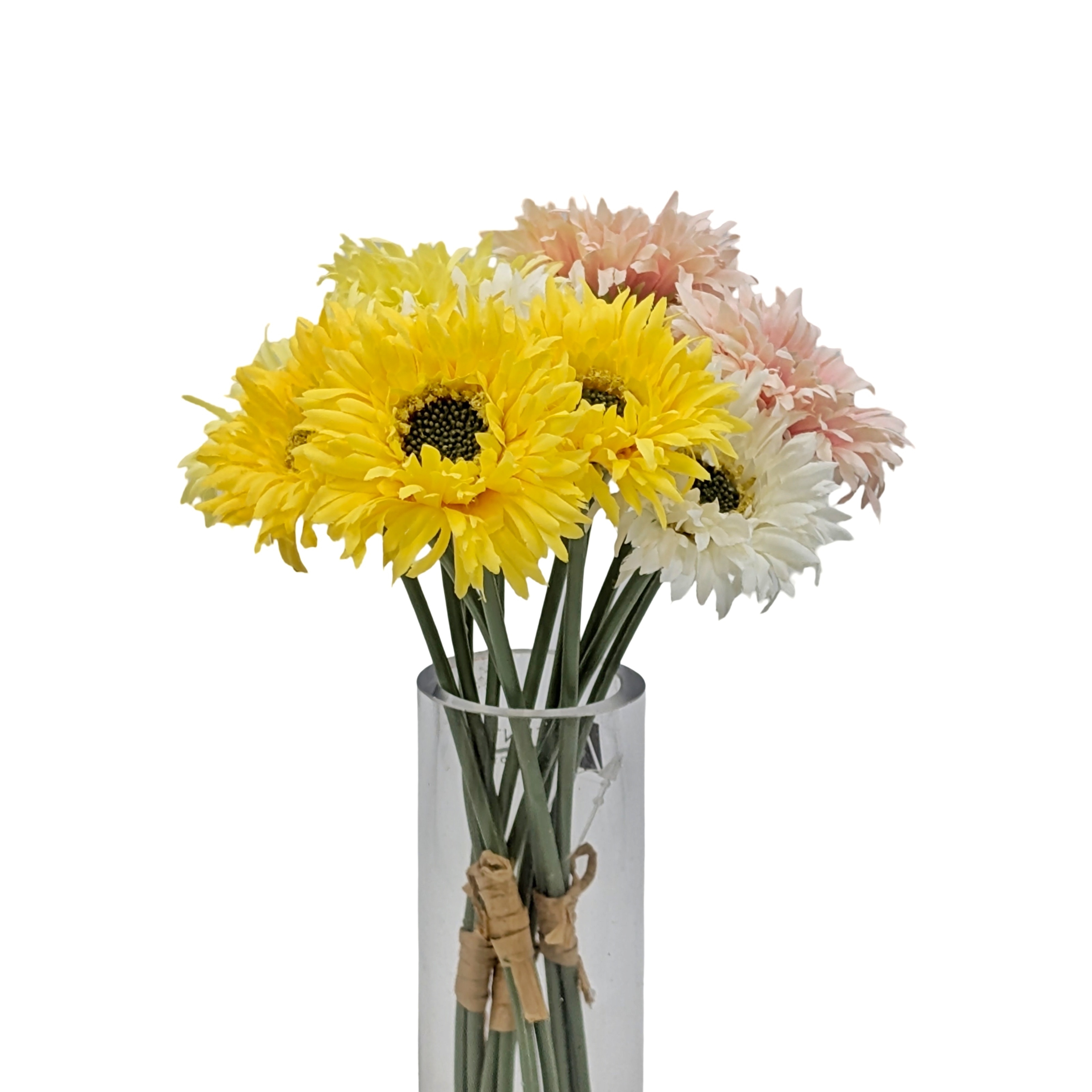 bulk 24 Artificial Small Daisy Bundle 26cm - Image 1