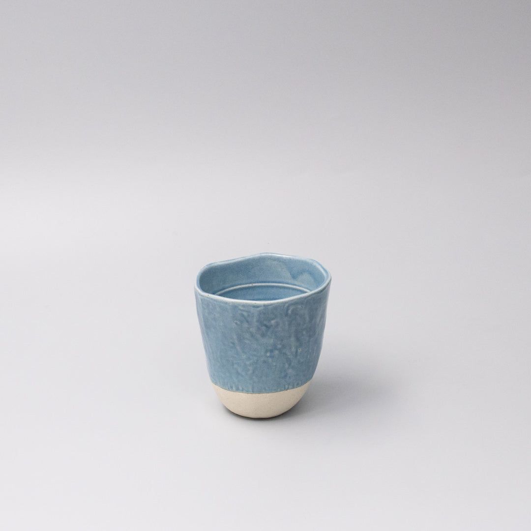 Lopsided Mug 275ml Topaz Glaze - Image 1