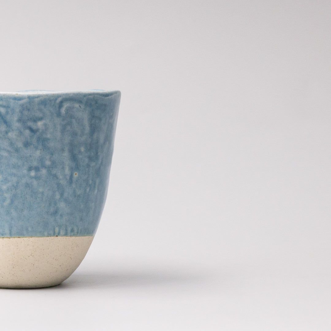 Lopsided Mug 275ml Topaz Glaze - Image 2