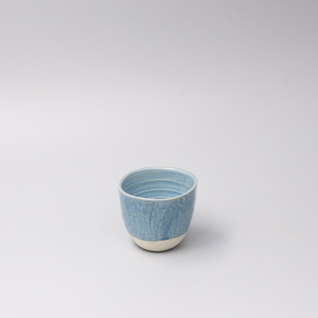 Lopsided Mug 200ml Topaz Glaze - Image 1