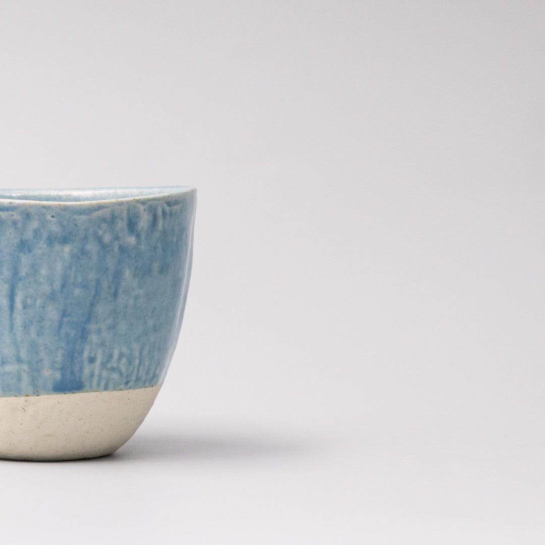 Lopsided Mug 200ml Topaz Glaze - Image 2