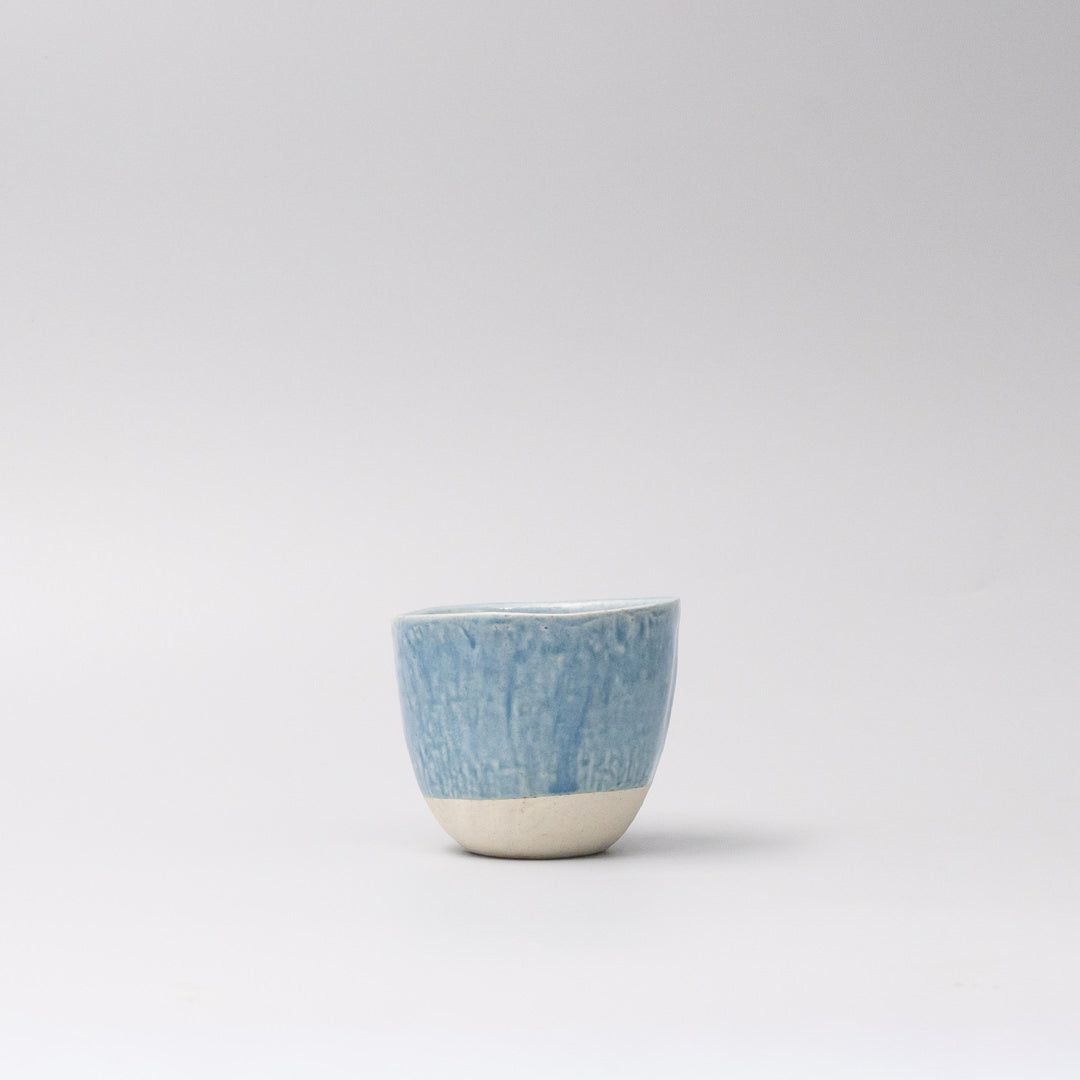 Lopsided Mug 200ml Topaz Glaze - Image 4