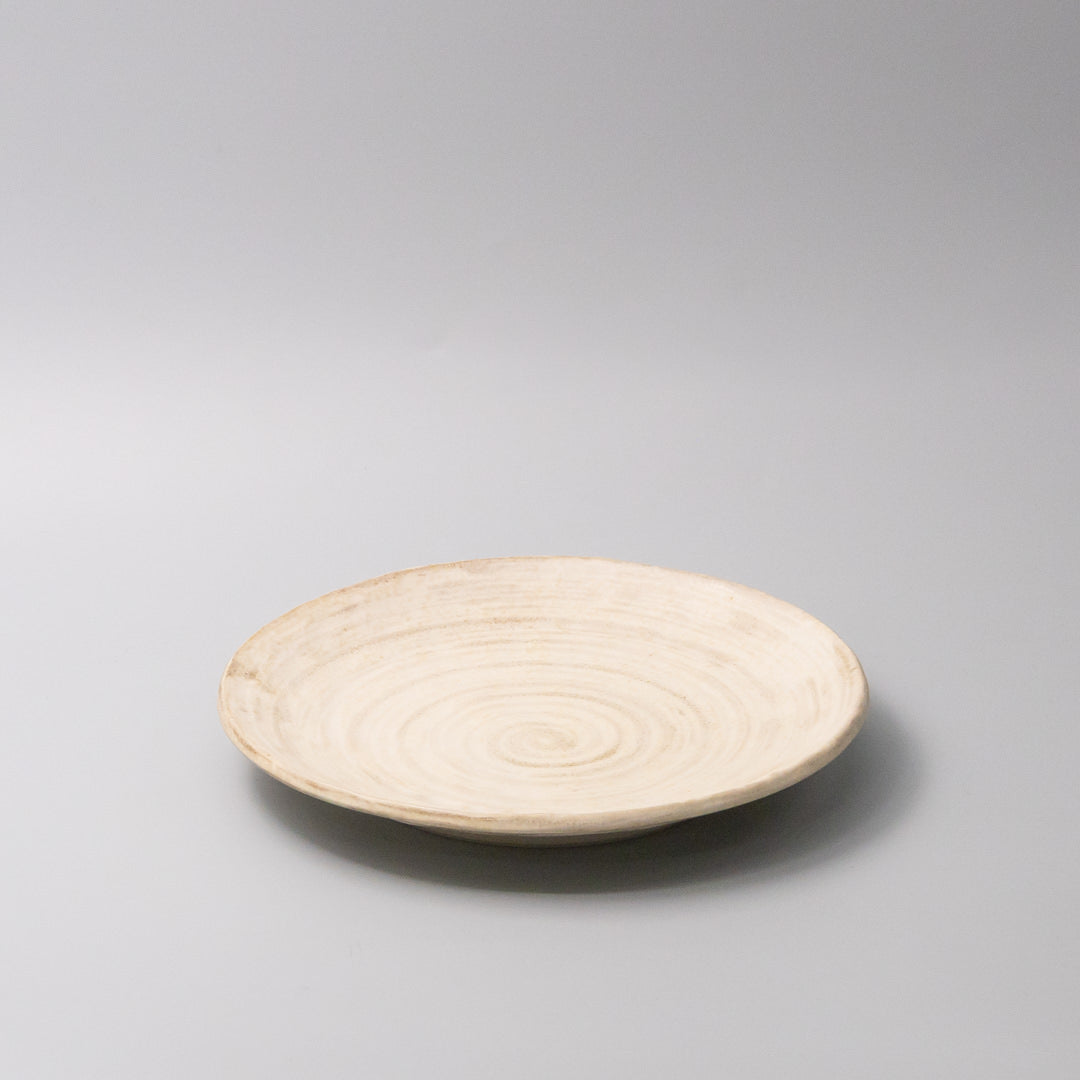 Thick Edge Plate 25cm Washed Sandstone - Image 1