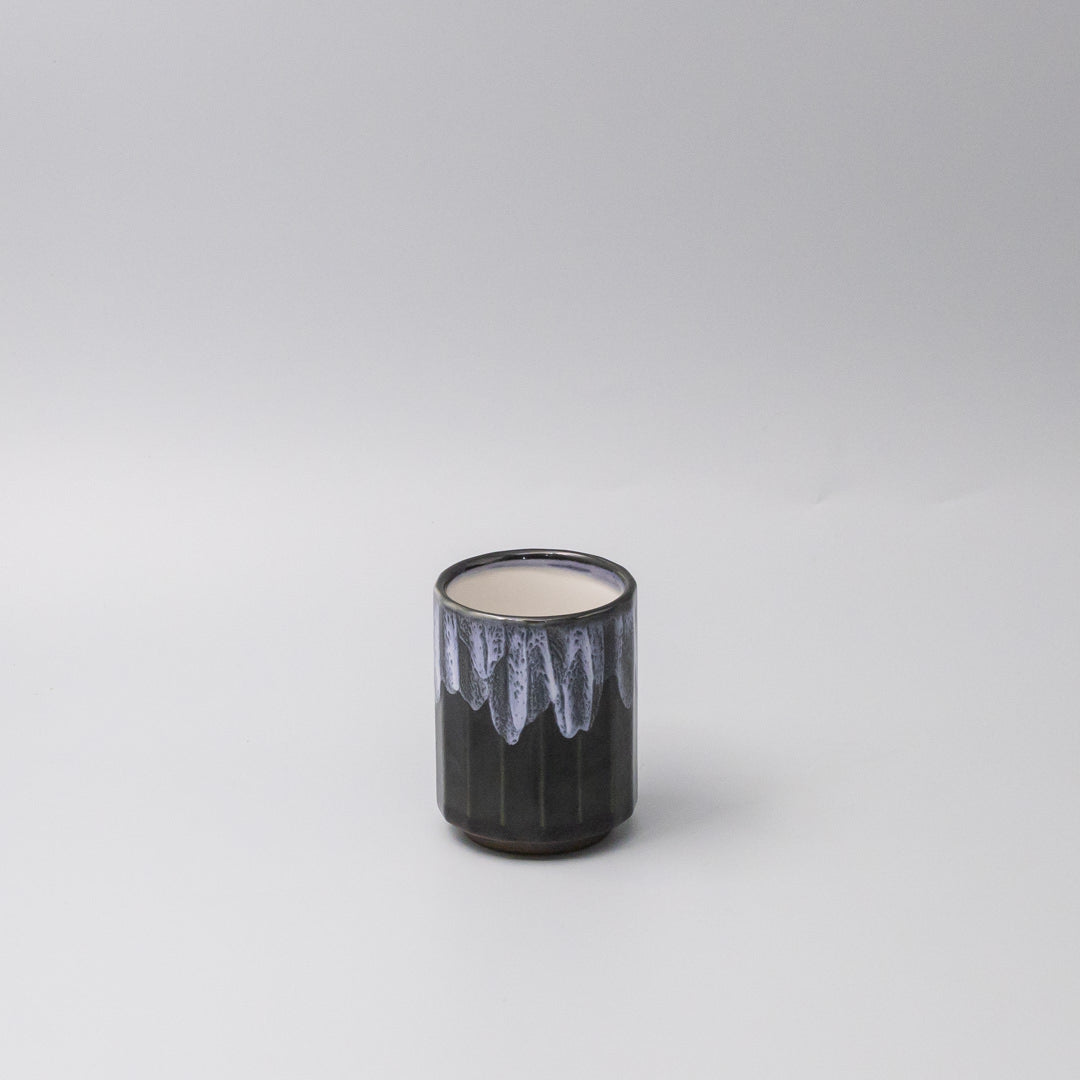 Mug Omomi 8cm 280ml Forest White Drip glaze - Image 1