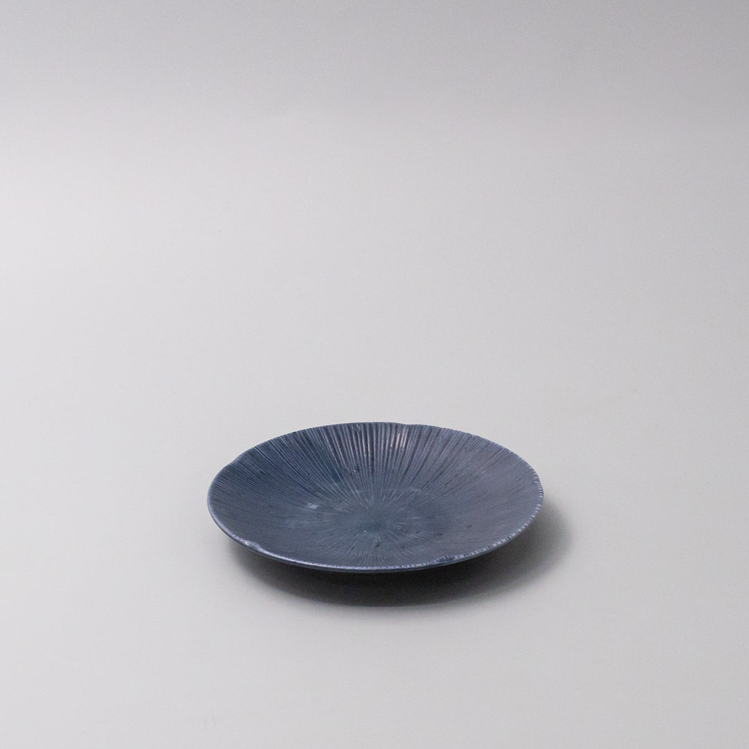 Tapas Plate 13cm Sapphire Glaze - Image 1