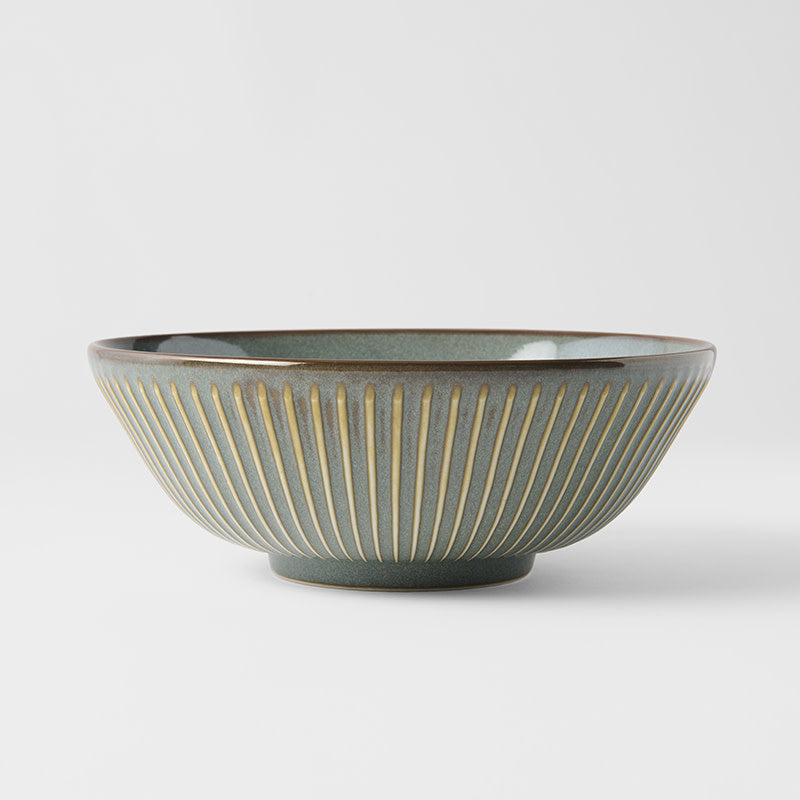 Bowl 21cm Green Sendan Glaze - Image 3