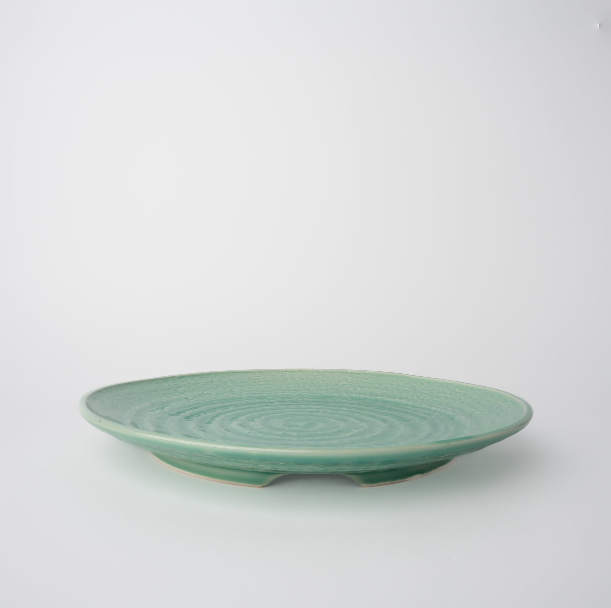 Serving Plate 30.3cm Celadon Glaze - Image 3
