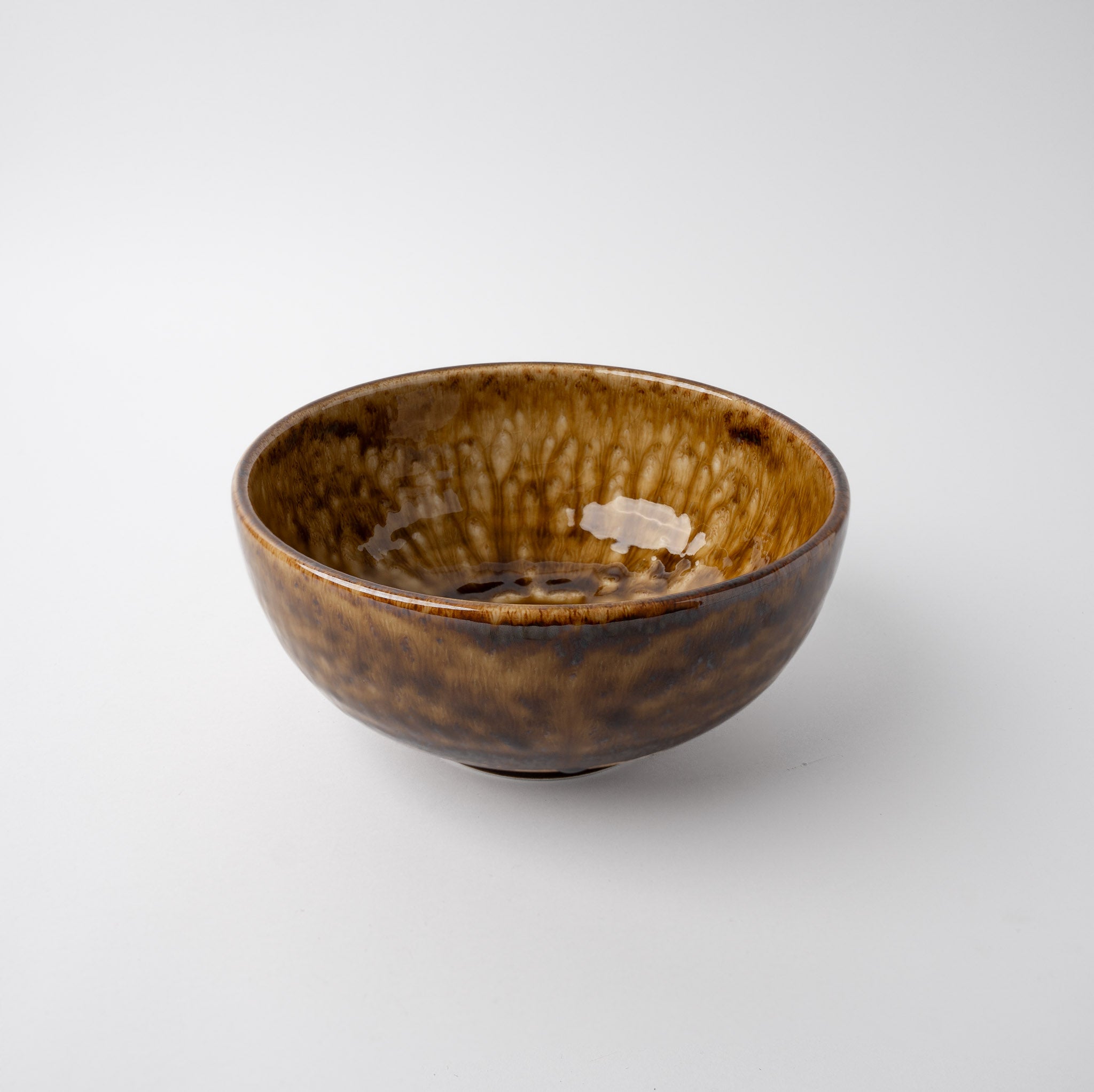 Bowl 19cm Amber Glaze - Image 1