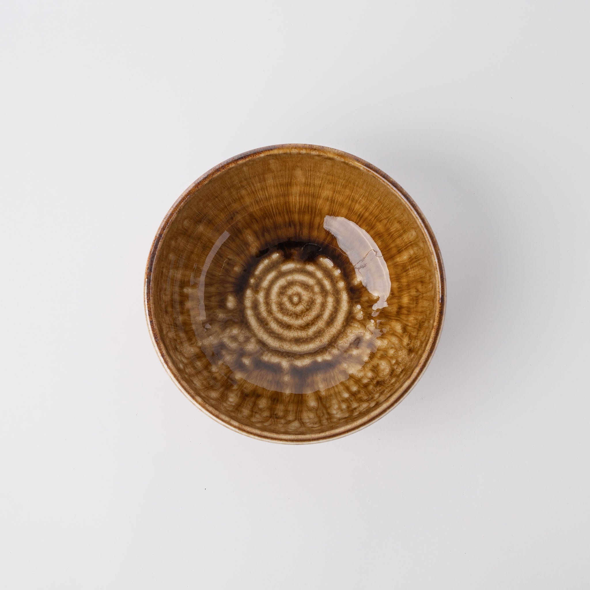 Bowl 19cm Amber Glaze - Image 2