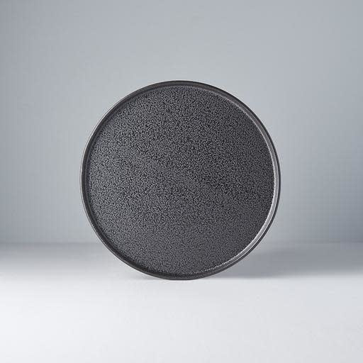 Plate Slab Rim 24cm Asphalt Glaze - Image 1