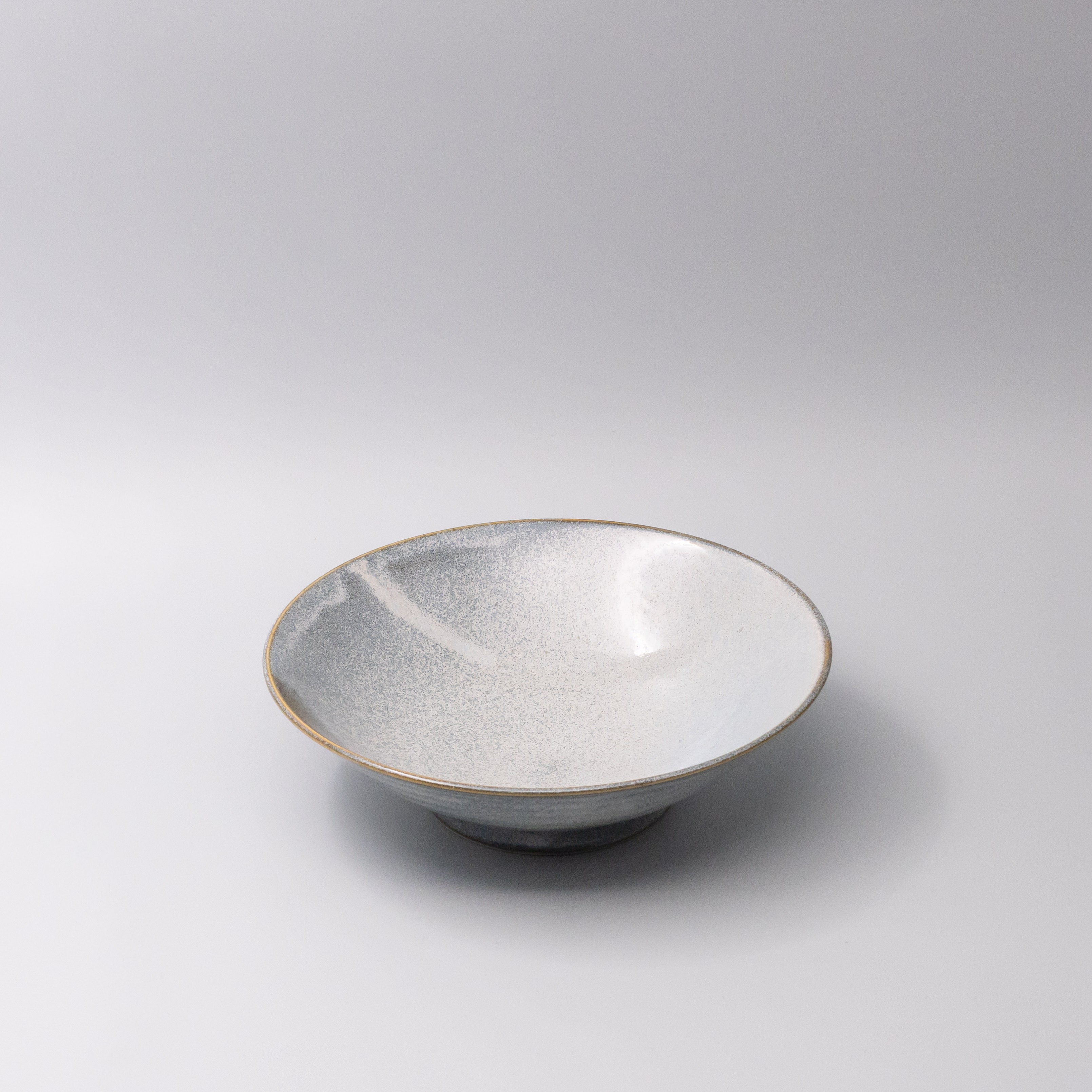 Ramen Bowl 25cm Steel Grey Glaze - Image 1