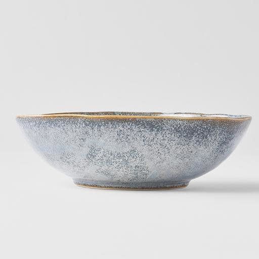 Bowl Oval 16cm Steel Grey Glaze - Image 3