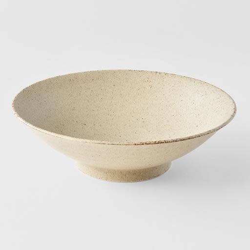 Ramen Bowl 25cm Sand Fade Glaze - Image 1