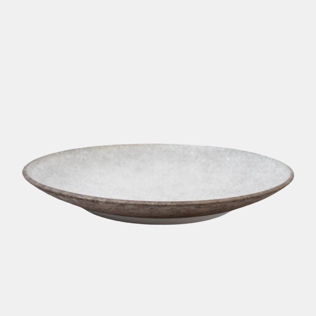 Dinner Plate 29cm Crazed Grey Glaze - Image 1