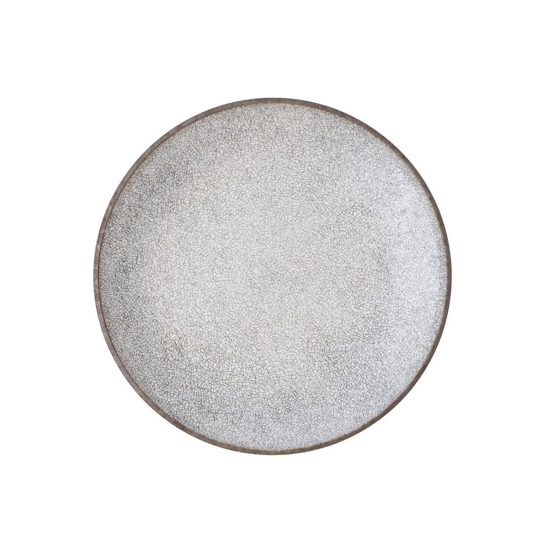 Dinner Plate 29cm Crazed Grey Glaze - Image 2