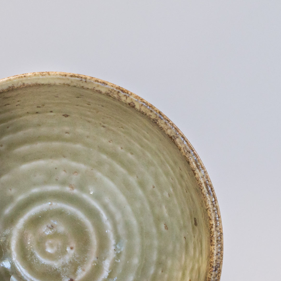 Udon Bowl 17cm Artichoke Glaze - Image 2
