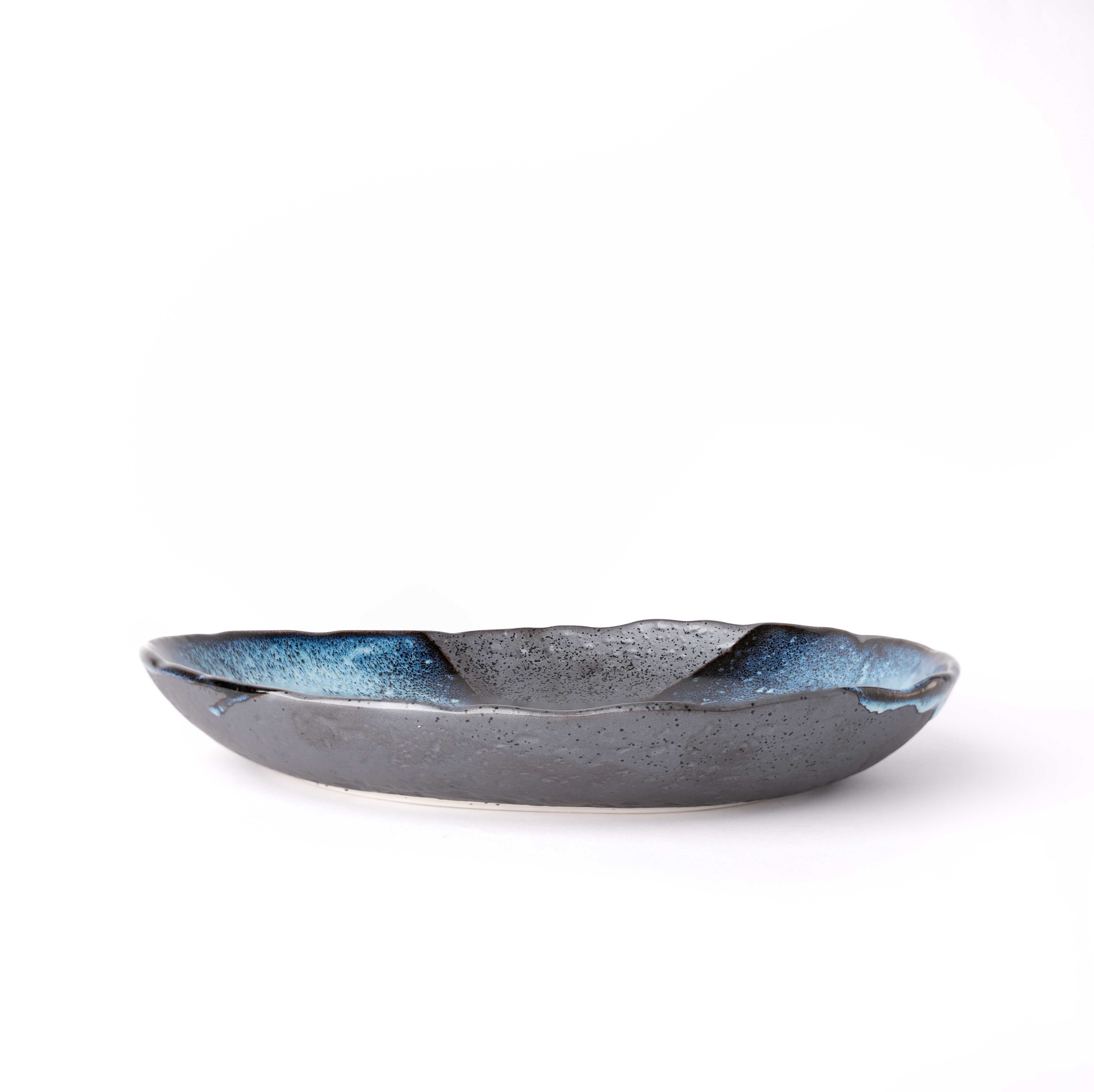 Organic Plate 25cm Storm Glaze - Image 3