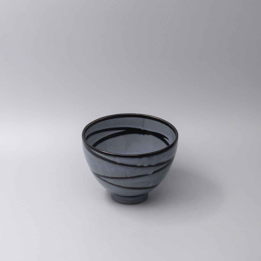 Bowl Deep 16cm Grey Mountain Glaze - Image 1