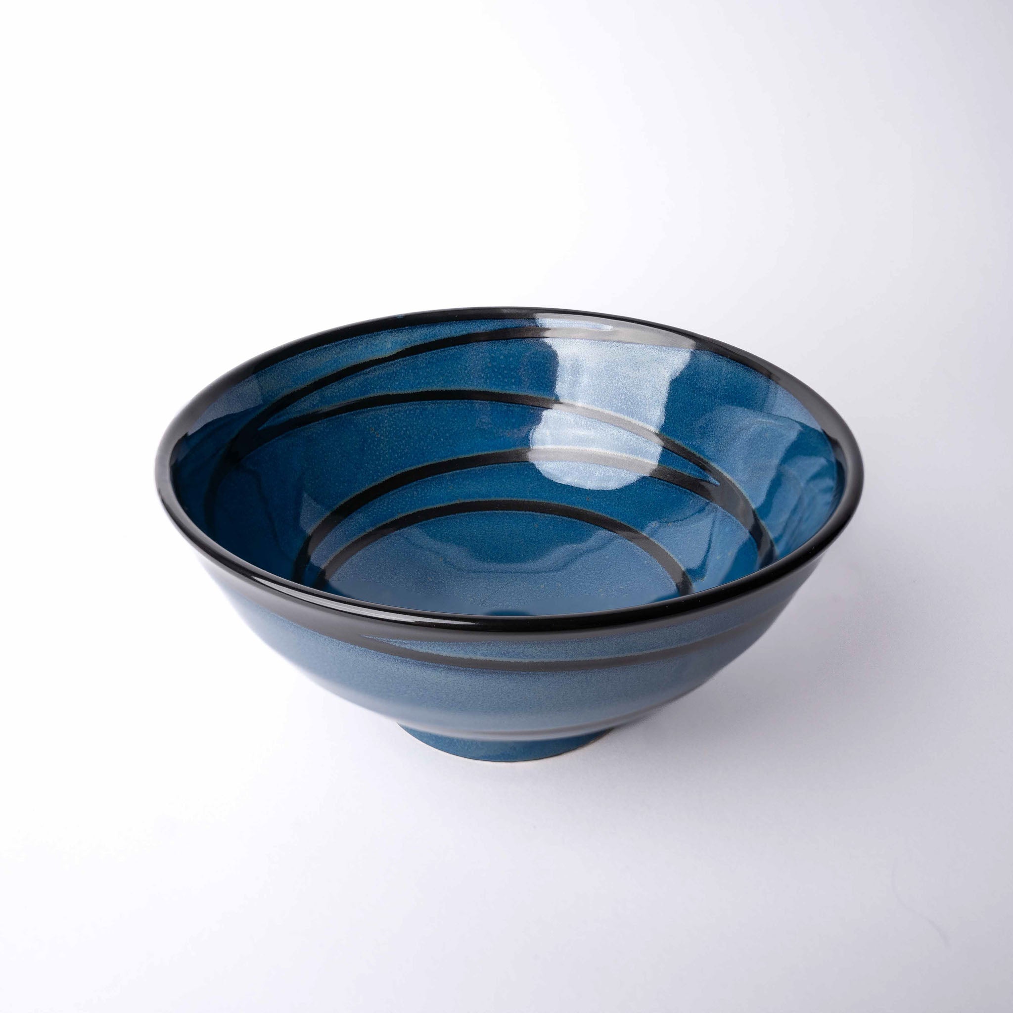 Udon Bowl 20cm Blue Mountain Glaze - Image 1