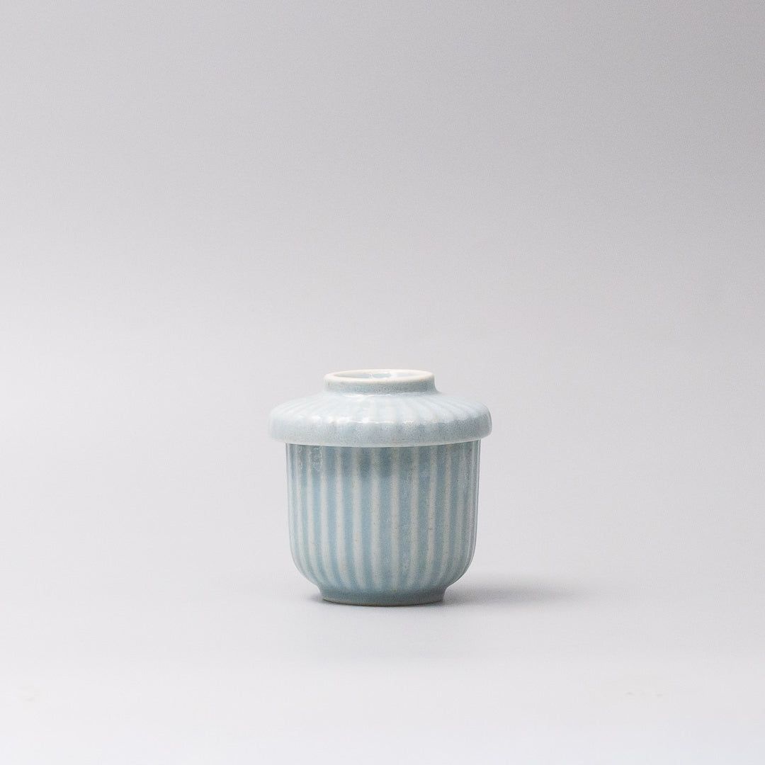 Cup Chawanmushi 170ml Aqua Glaze - Image 3