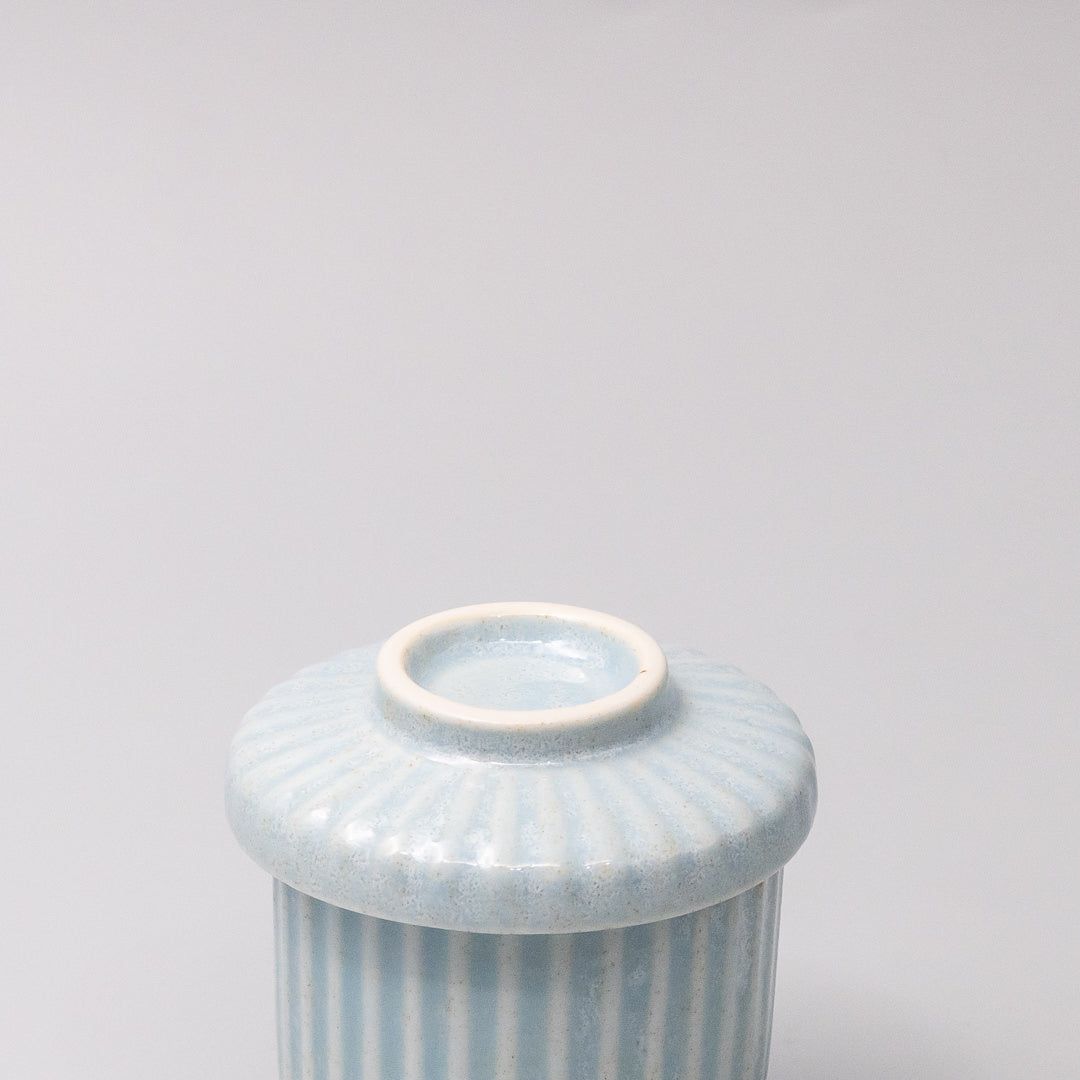 Cup Chawanmushi 170ml Aqua Glaze - Image 5