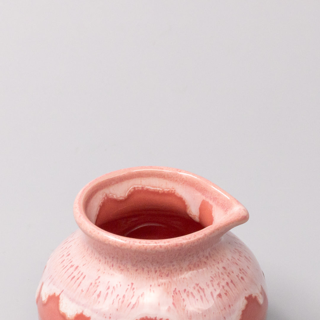 Pourer 120ml Coral Pink White Drip - Image 3