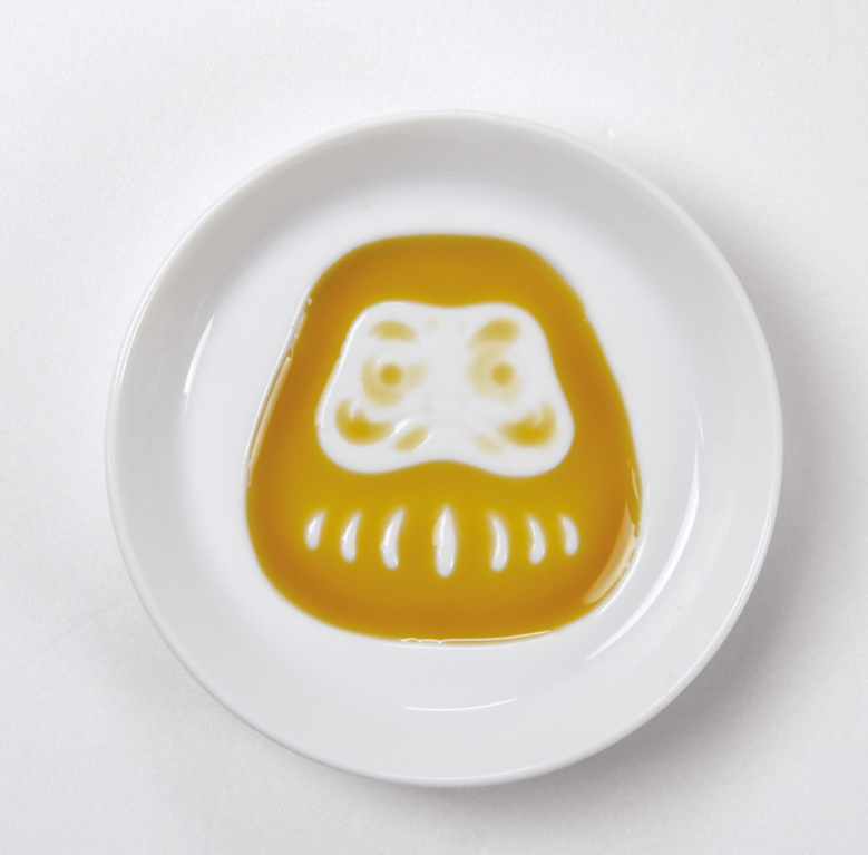 Sauce Dish Silhouette Daruma - Image 1