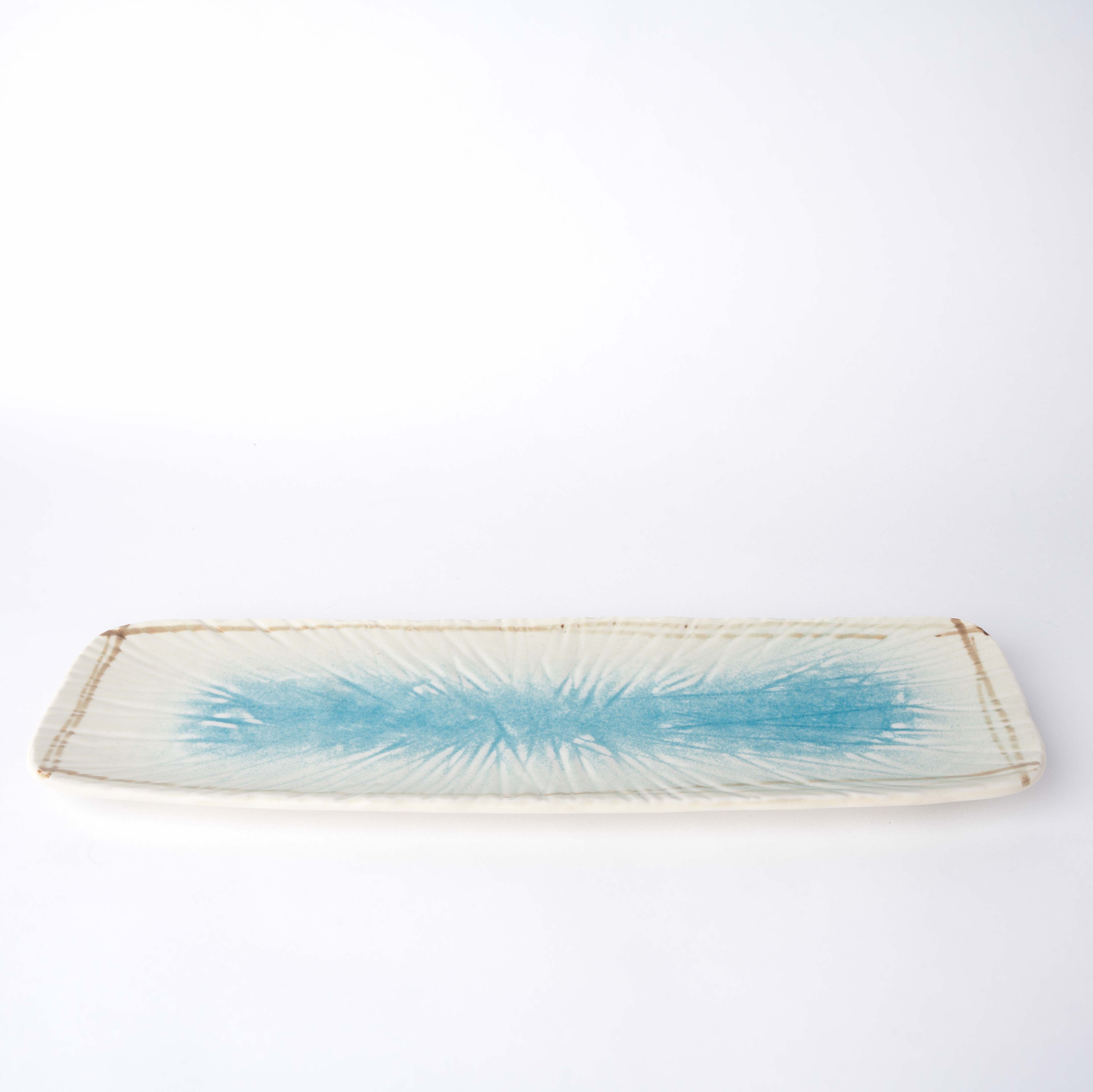 Sashimi Platter 35.2cm Okinawa Glaze - Image 1