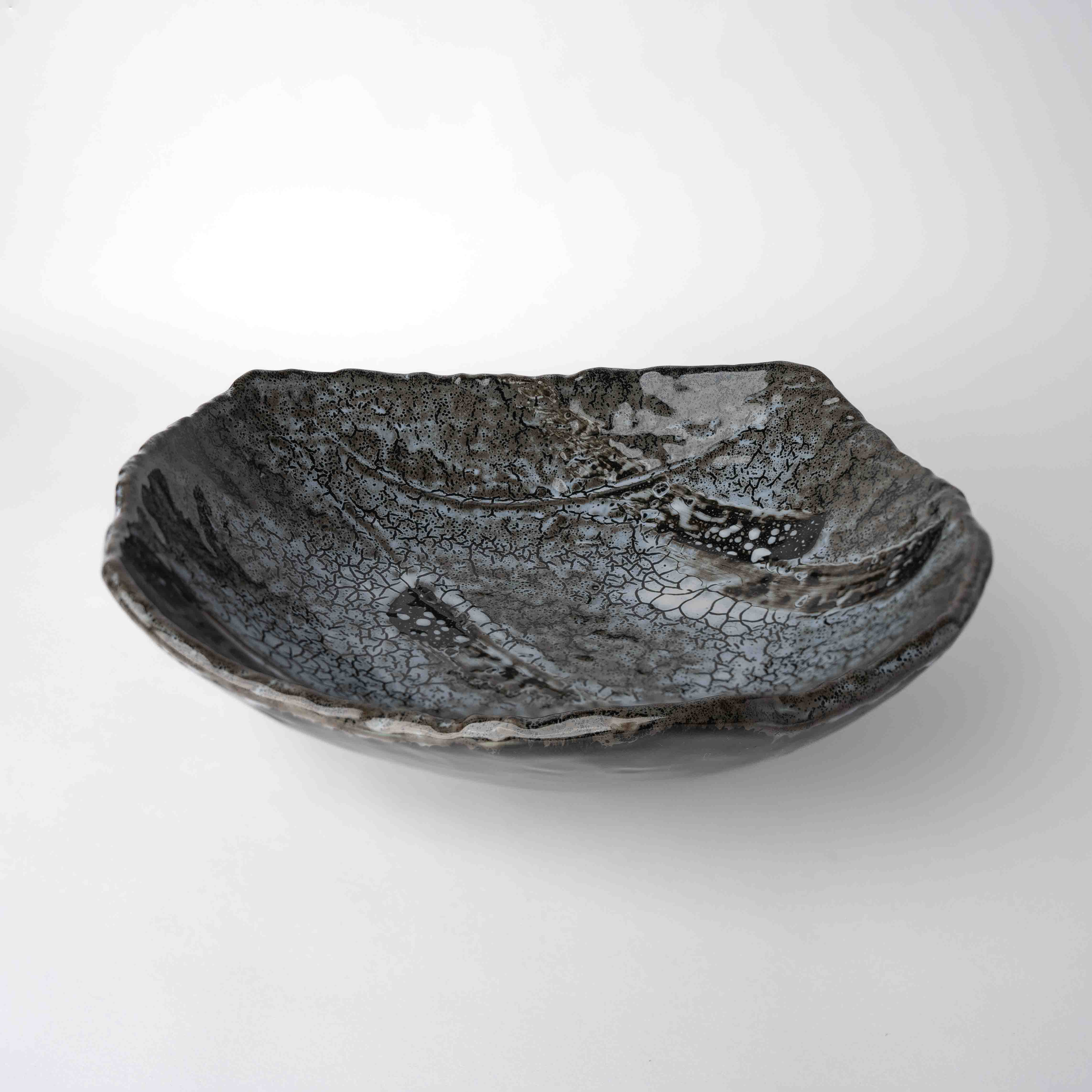 Platter 26.5cm Shiranami Glaze - Image 1